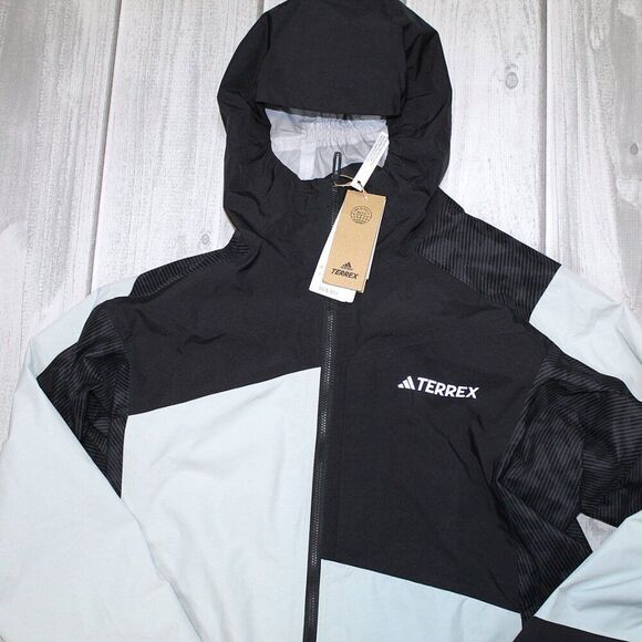 NEW adidas Terrex Xperior Hybrid Primeknit RAIN.RDY Jacket - Men's - Picture 2 of 7